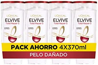 4 champús reparadores Elvive Total Repai