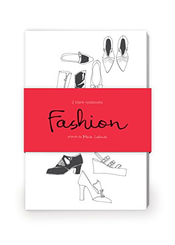 Fashion Illustration Artwork by Maite LaFuente Journal Collection 1: Set of two 64-page notebooks