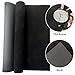 Black Soft Faux Suede Fabric 30x135cm Synthetic Faux Leather Frosted Leatherette for Handbags Wallets Sewing Crafts