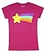Disney Gravity Falls Juniors Mabel Rainbow T-Shirt (Medium)
