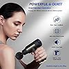 Uplayteck Mini Massage Gun Deep Tissue - Portable 6 Speeds Handheld Muscle Massager with 4 Heads, 1800mAh Battery & Type-C Charging, Super Quiet for Home Office Workout Travel, Black #5