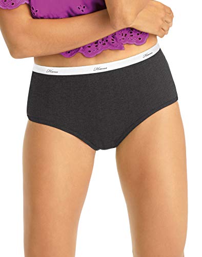 Slip en coton côtelé Hanes lot de 6 contre les irritations de la peau