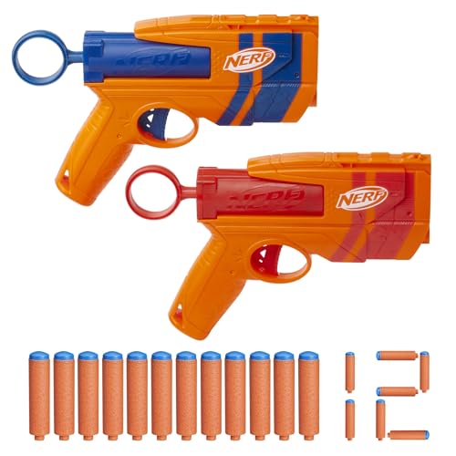 Hasbro Nerf N Series Duo Pack, 2 Blasters de Juguete, 12 Dardos