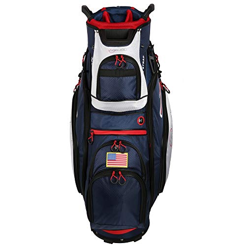 Ram Golf FX Deluxe Golf Cart Bag with 14 Way Dividers USA Flag - Thumbnail 4