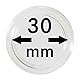 LINDNER Das Original Münzkapseln Innen-Ø 30 mm, 10er-Packung