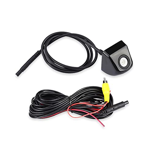 Gorgeri Cámaras de Respaldo de vehículos Cámara de visión Trasera de Coche Cámara de visión Trasera CCD de Coche Cámara de visión Trasera de estacionamiento de Respaldo Cámara (Negro)