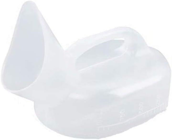 Urine Bottle,Portable Urinals, Ms 1000ml Transparent Urinal Urine Collection Containers Pee Bottles