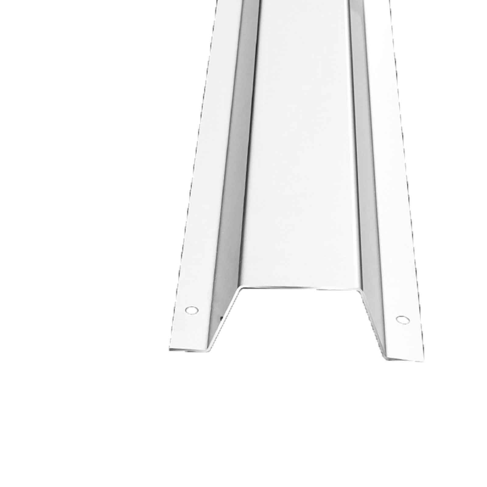Copricavo in acciaio inox, copricavo, copricavo a pavimento | For home office o aree esterne, uffici, appartamenti e officine(160 x 45 mm)