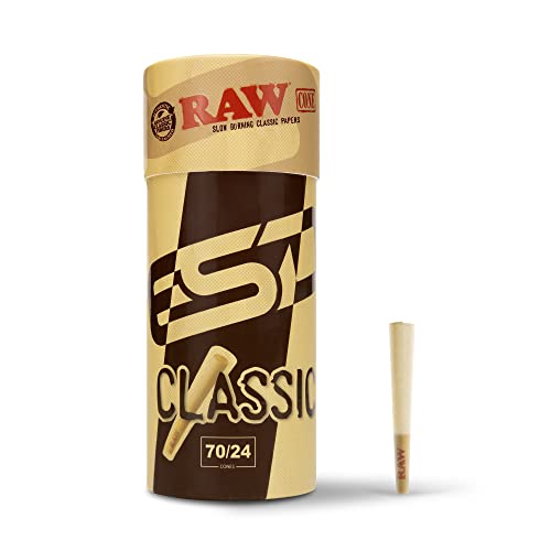 RAW Cones 70/24 Sized – 50 Pack