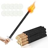 Photo Gallery peviasot torcia da giardino, 10 pezzi, 72 cm, per esterni, tempo di combustione, 100 minuti, con protezione per le mani con manico extra lungo per bambini, torce notturne Photo Gallery peviasot torcia da giardino, 10 pezzi, 72 cm, per esterni, tempo di combustione, 100 minuti, con protezione per le mani con manico extra lungo per bambini, torce notturne