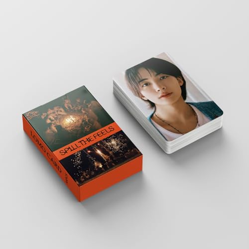 Seventeen - Lote de 55 tarjetas de fotos de Seventeen SPILL THE FEELS - Álbum de...