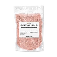 Brew Glitter - Shimmering Rose Gold Rimming Salt 1LB, 1x Bag Edible Glitter Blended Cocktail Garnish for Mixed Drinks and Beverages