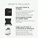 ONERVA™ Portable Steam Sauna, Portable Sauna for Home, Sauna Tent Sauna Box with 3L Steamer, 120F Heat, Remote Control, Folding Chair