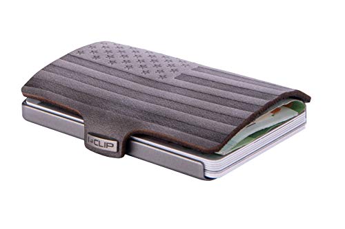 I-CLIP Original Silver Merica Urban Grey, wallet, money bag, purse, credit card case, credit card holder2
