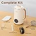 HDQ 2026 Nut Milk Maker Machine, 32oz All-in-1: Multifunctional Automatic Nut Milk Machine& Soy Milk Make& Almond Milk Maker& Oat Milk Maker& Coconut Milk Maker& Juicer With Delay Start/Self-Clean