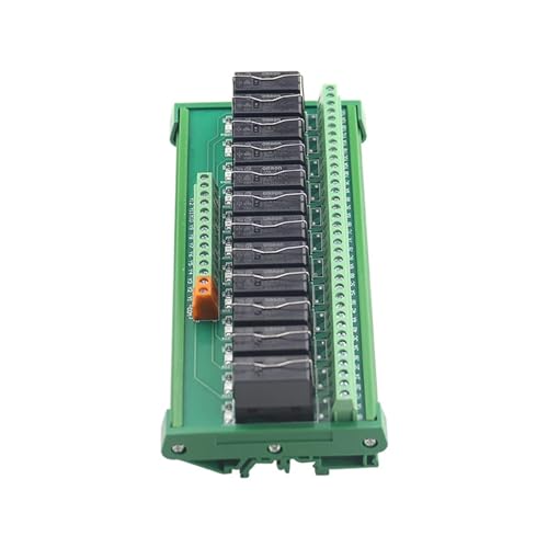 Module de relais d'interface rail DIN pour armoire électrique industrielle