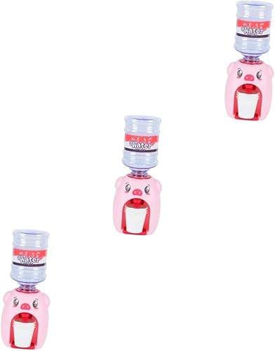 ERINGOGO 3pcs Simulation Water Dispenser Toddler Playset Drinking Fountain Water Dispenser Playset Toddler Toy Childrens Toys Plastic Student Mini