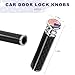 YTFRL 4PCS Car Door Lock Knobs, American Flag Carbon Fiber Auto Inner Door Lock Pull Pin Covers, Universal Door Lift Bolt Decorative Accessories for Most Trucks SUVs Sedans (Colorful)
