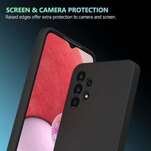 Image of for Samsung Galaxy A13 4G Case Black, Scratch Resistant with Soft Touch, Slim Thin Phone Cover for Samsung Galaxy A13 4G