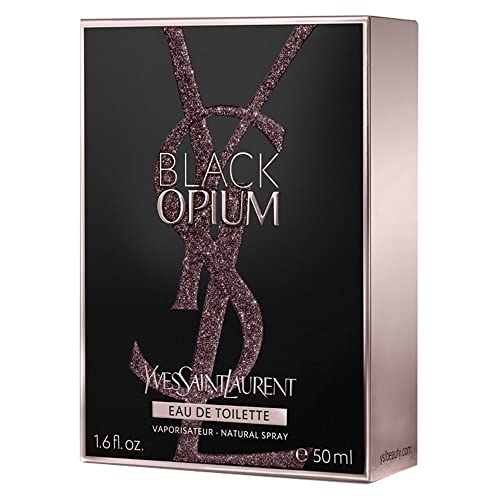 Image of Yves Saint Laurent Black Opium Women's Eau de Toilette Spray, 1.6 Ounce