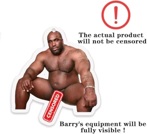 Sex Wax Weird Gifts, Barry Wood Meme Funny Car Air Fresheners for Men and Women Cool Stuff Personalised Funny Gifts Weird Rude Prank Weird Stuff Car Accessories for Christmas (A, One size) - Image 5