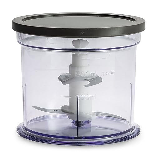 Tognana Iridea, Tritatutto Con Bicchiere 0,5 L, 2 Velocità, Rosso Mela - 2