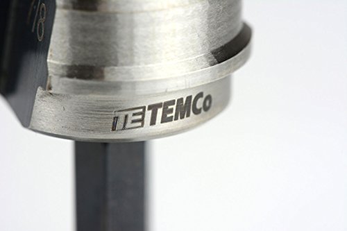 Temco Step Drill Bit Th0357 - M35 Cobalt 3/16" - 15/16" For Use With Electricians Conduit Knockout Punch #TOP4