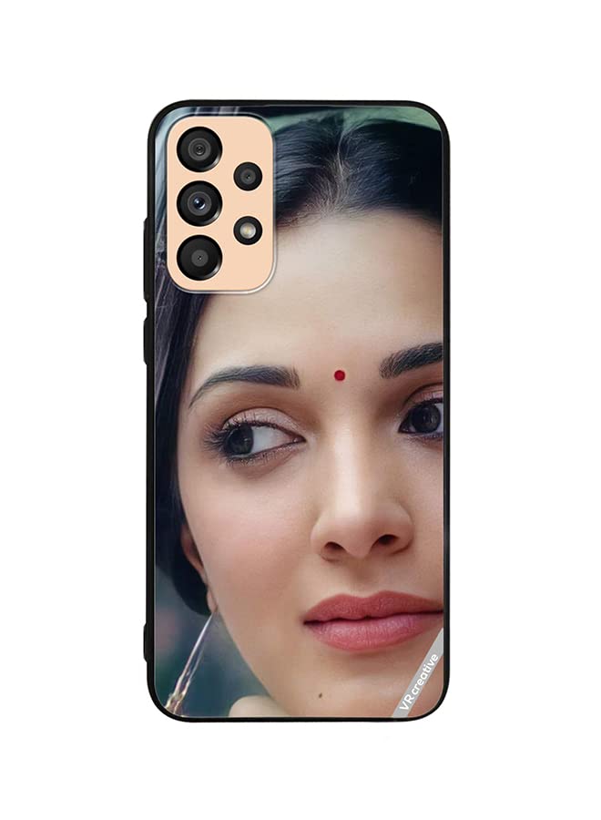 VR Creative Protective Case Cover For Samsung Galaxy A23 Bollywood Actress Kiara Advani Design Multicolour