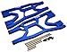 NHX RC Aluminum Front/Rear Down Suspension Arms - Blue for Traxxas 1/5 X-MAXX