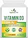 Price comparison product image Vitamin D 1000IU 365 Vegetarian Tablets | Optimum Strength Cholecalciferol Vitamin D3 Supplement | UK Manufactured