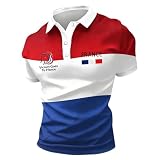 Equipe de France de Football Polos Homme Manches Courtes Imprimé - Été Supporter Football ...