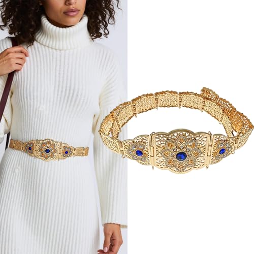 Middle Eastern Traditional Waist Belt For Women Fashion Robes With Adjustable Length Costume Corset Band2