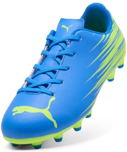Puma Attacanto II Fg/Ag Jr Fußballschuh für Kinder, unisex, Ultra Blue-Lime Squeeze, 32 EU – Ansicht 6