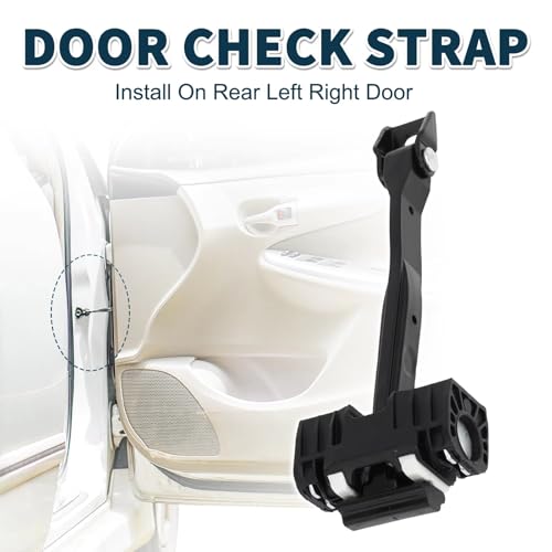 Charnière de porte arrière robuste pour Q2 sangle de rétention durable - 4