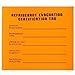 Refrigeration Evacuation Recover Cerification Tag Stickers 30 Pack