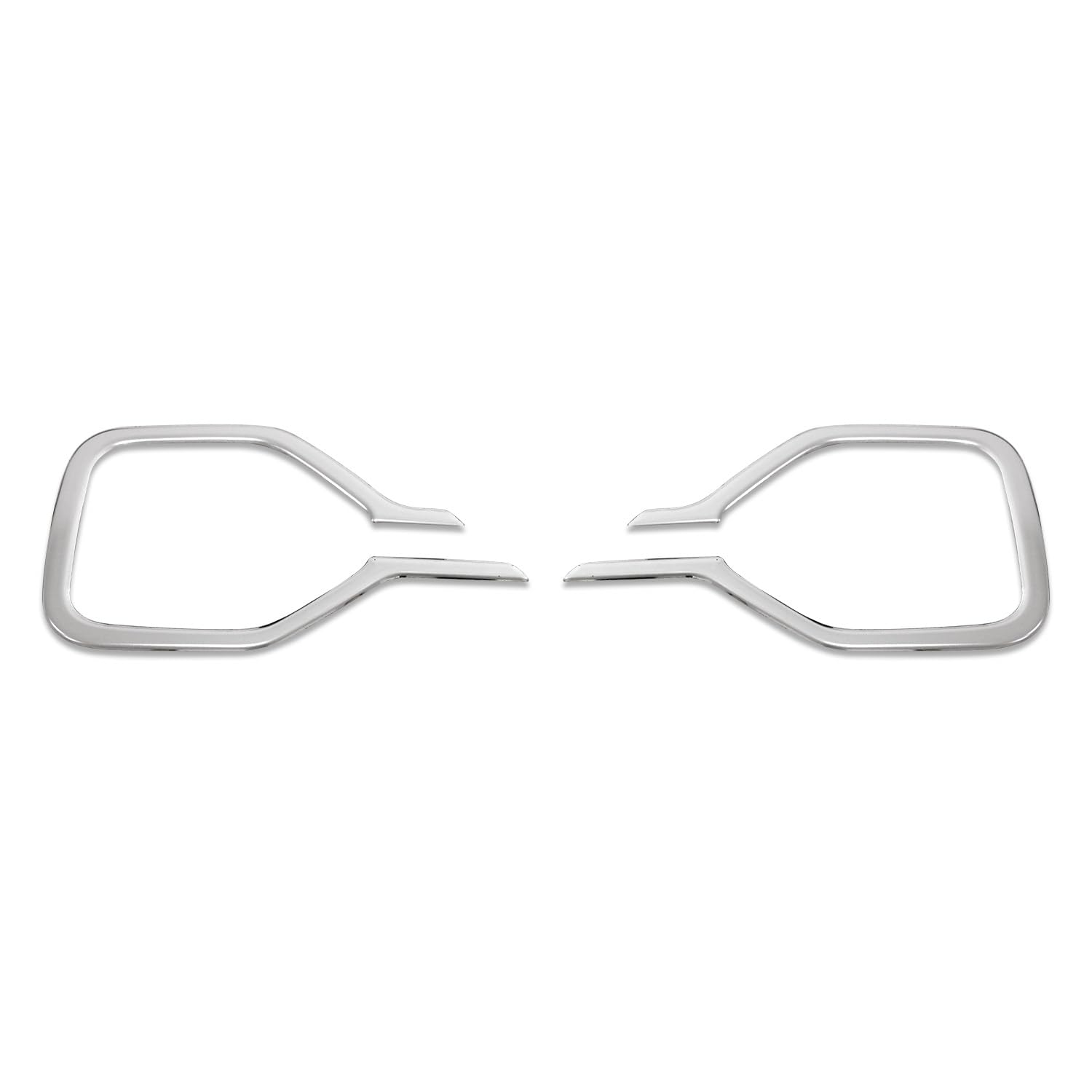 OMAC Nebelscheinwerfer Rahmen kompatybilny z Dacia Sandero Stepway 3 2021-2024 Stal Nierdzewna Chromowany