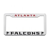 Rico Industries NFL Plastic License Plate Frame, Atlanta Falcons