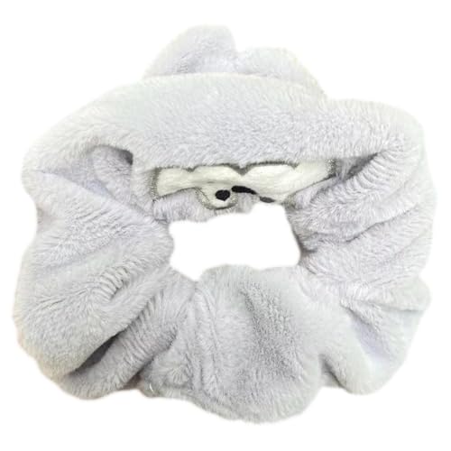 生地ウサギヘアロープ漫画ソリッドカラー結び目ヘッドラップ弾性バンドのためのさまざまなタイプの高弾性ヘアバンド