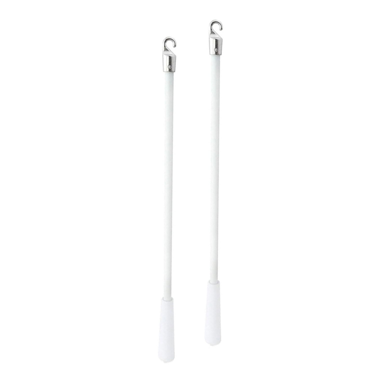 kmgfsd 43cm Fiberglass Blind Wand Rod Hook and Handles for Window Coverings Fiberglass Wand