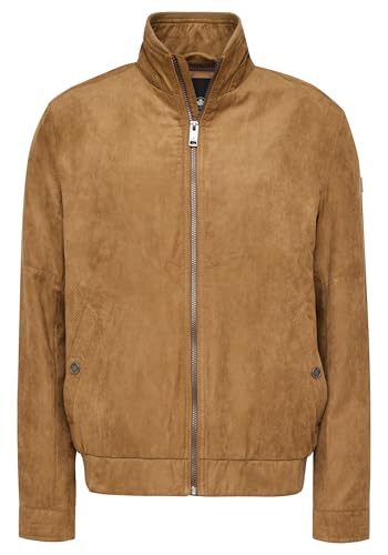 Regular Fit Micro Suede Jacke Terence