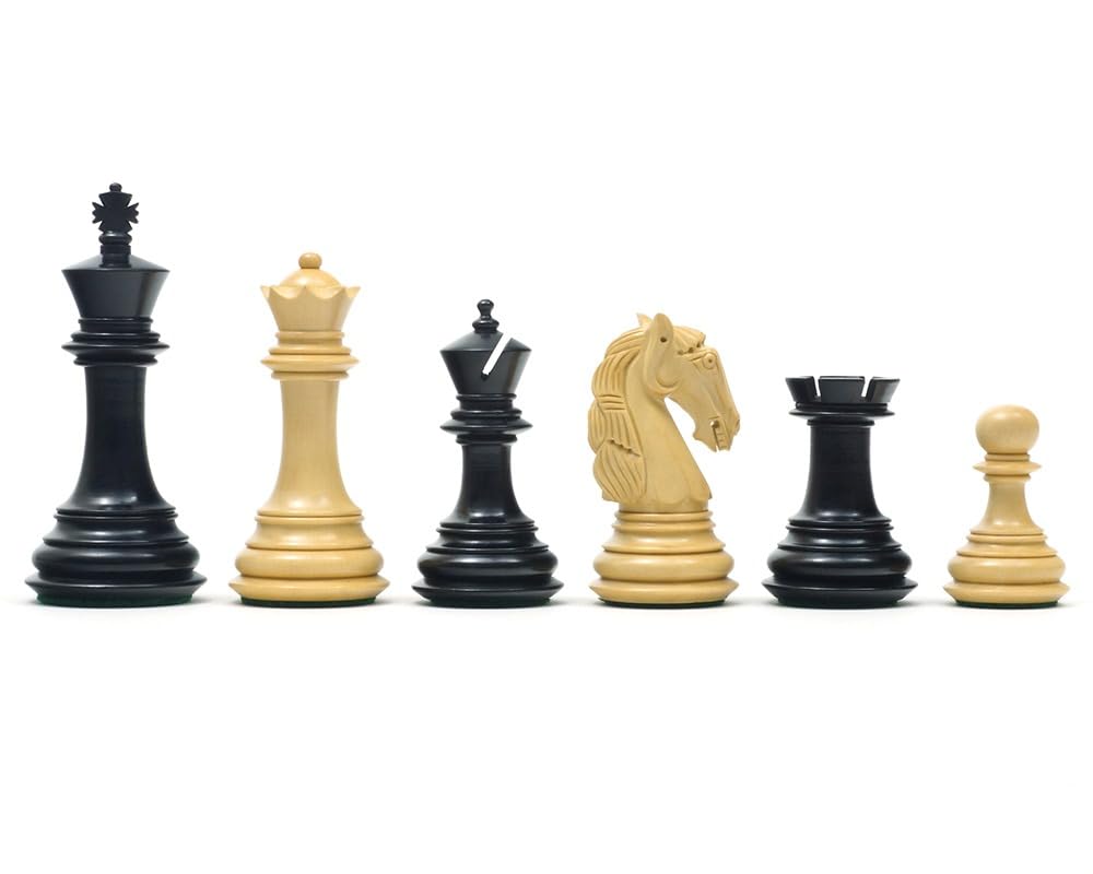 The Regency Chess Company El Gambito Piezas de ajedrez 9.5cm