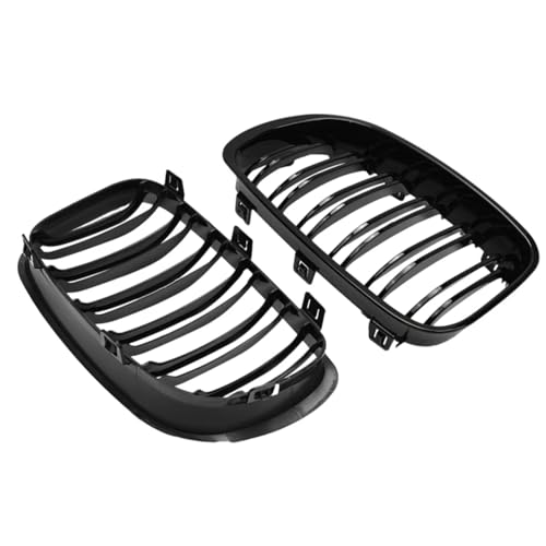 Cubierta luz antiniebla y parrilla de riñón para E81 E87 Pre-LCI 2007-2011, 2 piezas 5