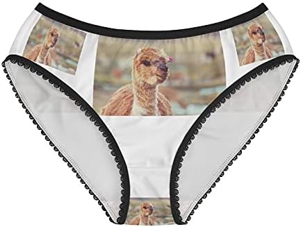 Alpaca Panties, Alpaca Underwear, Briefs, Cotton Briefs, Funny Underwear, Panties For Women