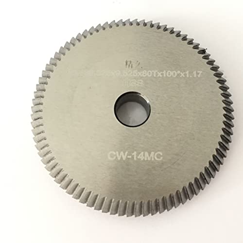 HPC Blitz Cutter CW-14MC in HSS fit for HPC 1200CMBX, HPC 1200CMB, HPC 1233CMSB & Ilco Universal II Key Machines (one piece)