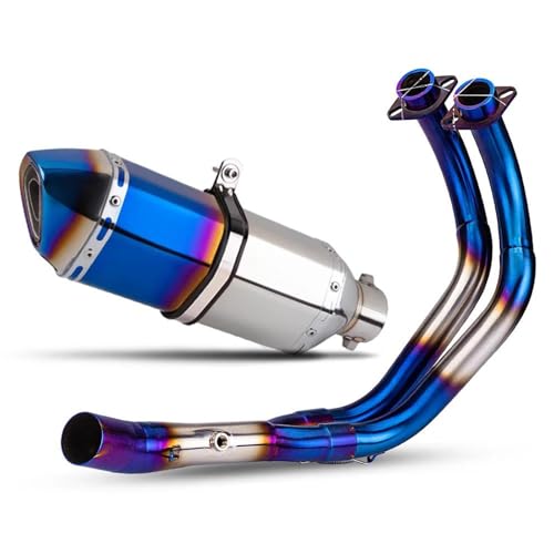 Generic Motorcycle Exhaust Muffler Pipe Slip On For Yamaha