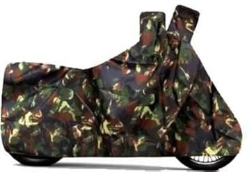 Collections dust Resistant/Weather Resistant Uv Protection Bike Body Cover jangal Print for Pulsar 180 DTS-i