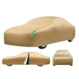 Autoabdeckung Winter，Autoabdeckung Outdoor Kompatibel mit Chevrolet Vega Auto Winterabdeckung，Autogarage Abdeckung Ganzjähriger Schutz gegen Hagel Schnee und UV-Strahlen