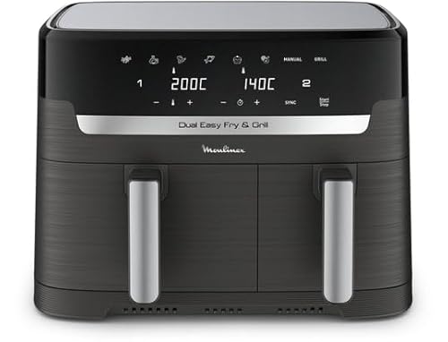 Friteuse à air Dual Easy Fry & Grill MOULINEX EZ905B20 - vue 6
