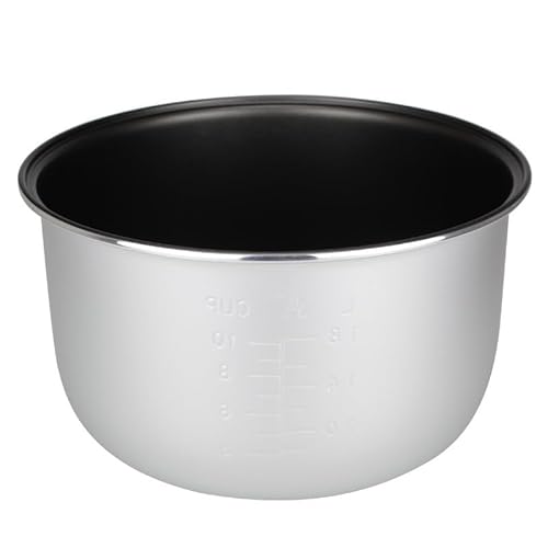 WHDEKGD Rice Cooker Liner 5L Non-Stick Universal Intelligent Rice Cooker Inner Pot Accessories Traditional Pot Core Container Substitute Inner Pot Kitchen Tools Rice Cooker Components