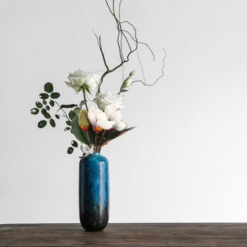 Magnolia artificiel en Eva et fer déco durable sans eau - 5